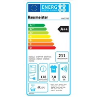 Kép 7/7 - HAUSMEISTER HM2700 hőszivattyús szárítógép • 7kg