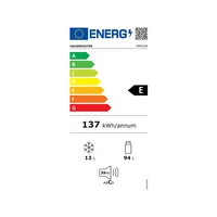 Kép 3/3 - HAUSMEISTER HM 3104 fagyasztófiókos hűtőszekrény • 85/55cm