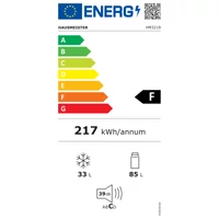 Kép 4/4 - HAUSMEISTER HM3219 felülfagyasztós hűtő • 114/47cm