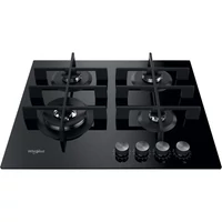 Kép 2/3 - WHIRLPOOL GOWL 628/NB beépíthető főzőlap gáz +wok égő