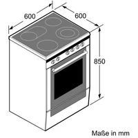 Kép 6/6 - SIEMENS HK9R30250 villanytűzhely -60cm inox- kerámialap