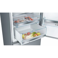 Kép 4/7 - BOSCH KGE 398IBP alulfagyasztós hűtőszekrény - 201/60cm
