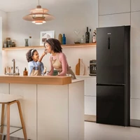 Kép 6/8 - GORENJE NK79C0DBK alulfagyasztós  hűtőszekrény 185/59.5cm