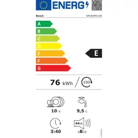 Kép 5/5 - BOSCH SPV4HMX10E beépíthető mosogatógép 45cm 10terítékes