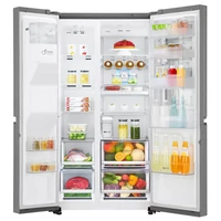 Kép 2/6 - LG GSI961PZAZ Side by Side NoFrost hűtőszekrény • 179/91cm