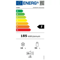 Kép 3/3 - ZANUSSI  KEAK 82FR  beépíthető egyajtós hűtőszekrény -82/60cm
