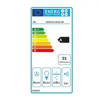 Kép 3/3 - AEG DVE5671HG döntött páraelszívó 60cm 400 m3/óra