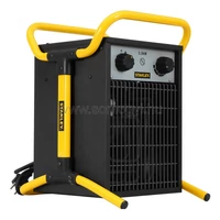 Kép 2/3 - STANLEY ST-033-240-E hordozható elektromos ventilátoros ipari fűtőtest 1650W/3300W, IPX4 védelem