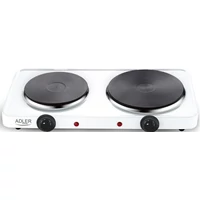 Kép 2/2 - ADLER AD-6504 dupla vasmagos főzőlap • 2500W