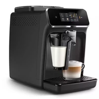 Kép 3/5 - PHILIPS  EP2334/10 2300 LatteGo  automata kávéfőző * fekete, tejhabosítóval