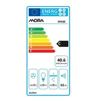 Kép 4/4 - MORA OP630X hagyományos páraelszívó, 60 cm INOX