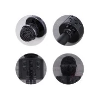 Kép 3/3 - MAXLIFE MX-300 mikrofon bluetooth hangszóróval, fekete