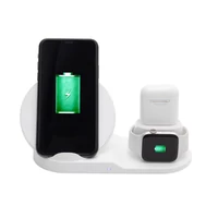 Kép 2/2 - HOME SA 2000Qi vezeték nélküli töltő * 3in1, telefon óra fülhallgató