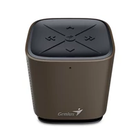 Kép 1/3 - GENIUS SP-920BT hordozható  Bluetooth hangszóró  *csokoládé barna