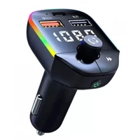 Kép 1/2 - BCT-02746 FM transmitter  autós gyorstöltő * Type-C/USB port)