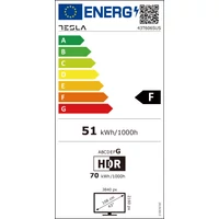 Kép 9/9 - TESLA 43" UHD Smart TV