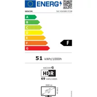 Kép 13/13 - SENCOR SLE43US801TCSB 43" UHD  Smart TV