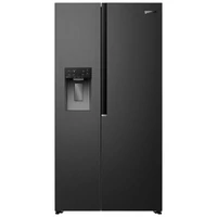Kép 1/4 - GORENJE NRS9E6BX side by side hűtőszekrény * fekete / jégadagolóval E"energiaosztály