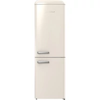 Kép 2/4 - GORENJE ONRK619DC retró kombinált hűtőszekrény Bézs 194/60cm