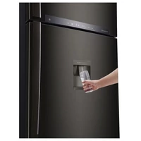 Kép 3/4 - LG GTF744BLPZD NoFrost felülfagyasztós hűtőszekrény 180/78cm 379/130L