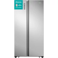 Kép 1/6 - HISENSE RS677N4ACC side by side hűtőszekrény 334/185 liter C energiaosztály