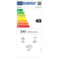 Kép 3/3 - GORENJE NRK619EPW4 NoFrost  kombinált hűtőszekrény 186/60cm 207/97L