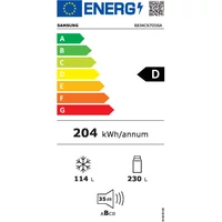 Kép 4/4 - SAMSUNG RB34C670DSA/EF NoFrost alulfagyasztós hűtőszekrény » 185/60cm