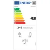 Kép 4/4 - GORENJE  NRK6202AC4  alulfagyasztós hűtőszekrény  * 200cm