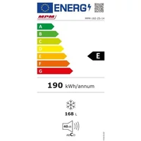 Kép 3/3 - MPM    MPM-182-ZS-14  fagyasztószekrény  *  143 cm   168 L,