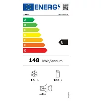 Kép 3/3 - CANDY CIO 225 EE/N beépíthető hűtőszekrény 122/55 cm