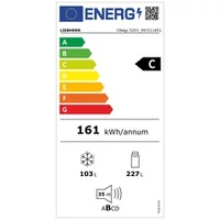 Kép 2/6 - LIEBHERR CNdgc 5203-20 Pure NoFrost kombinált hűtőszekrény 186/60cm 227/103L
