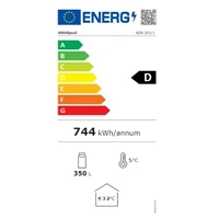 Kép 2/2 - WHIRLPOOL ADN 201/1 vitrines italhűtő *350/liter*