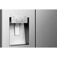 Kép 4/6 - HISENSE RS818N4TIE1 side by side hűtőszekrény