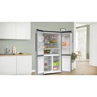 Kép 2/6 - BOSCH KFN96APEA side by side hűtőszekrény 4 ajtó * 184/90 cm