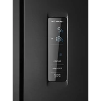 Kép 4/6 - HANSEATIC HCDB18080DWDBI side by side hűtőszekrény * 4 ajtó fekete 80cm