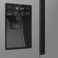 Kép 3/4 - GORENJE NRR9185ESXL side by side hűtőszekrény * 90cm jégadagolóval