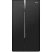 Kép 1/5 - HISENSE RS670N4BF3 side by side hűtőszekrény * 90cm fekete
