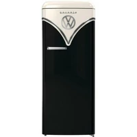 Kép 1/6 - GORENJE OBRB615DBK retro hűtőszekrény * Volkswagen design fekete