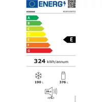 Kép 5/5 - Hisense RS5P535NTCE side by side hűtőszekrény * 376liter jégadagoló E