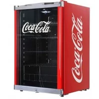 Kép 2/7 - CUBES CC166 COCA-COLA üvegajtós italhűtő