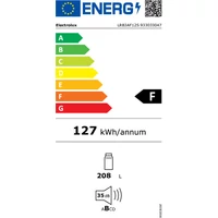 Kép 4/4 - ELECTROLUX LRB3AF12S beépíthető egyajtós hűtőszekrény 122/55cm