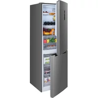 Kép 2/5 - HANSEATIC HKGK18560BNFI kombinált hűtődzekrény * 185/60cm Inox NoFRost