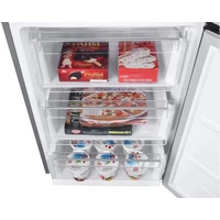 Kép 3/5 - HANSEATIC HKGK18560BNFI kombinált hűtődzekrény * 185/60cm Inox NoFRost