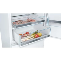 Kép 4/6 - BOSCH KGE49AWCA kombinált hűtőszekrény * 201/70cm Fehér NoFRost