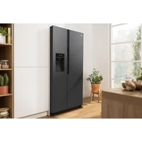 Kép 2/4 - GORENJE NRR9ESBXL SIDE BY SIDE hűtőszekrény * fekete jégadagoló