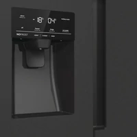 Kép 3/4 - GORENJE NRR9ESBXL SIDE BY SIDE hűtőszekrény * fekete jégadagoló
