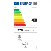 Kép 12/13 - BOSCH GSN58AWEV fagyasztószekrény 366L 191/70 cm NF