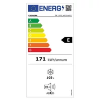 Kép 3/3 - LIEBHERR GP1376 fagyasztószekrény 4 fiók 103L 85/55 cm