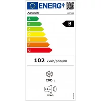 Kép 5/5 - HANSEATIC HGT95B fagyasztóláda * 200liter B"energiaosztály