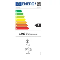 Kép 7/7 - GORENJE F39FPW4 fagyasztószekrény 85/48cm